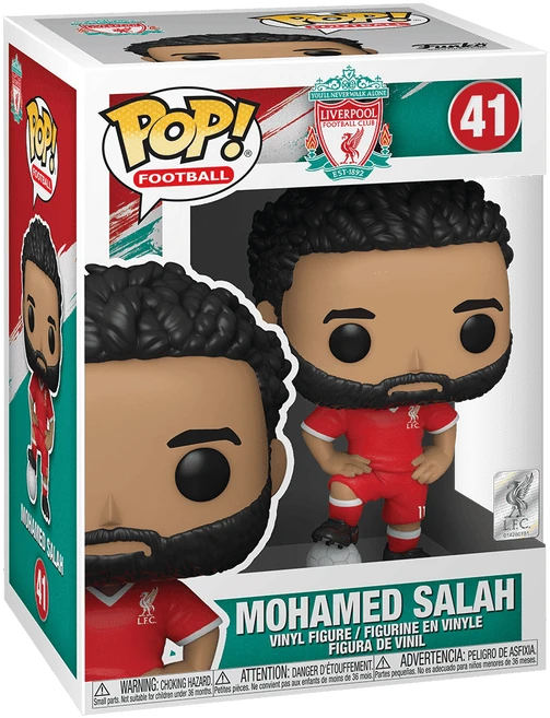 FUNKO POP! Vinilinė figūrėlė: Liverpool - Mohamed Salah, 9 cm