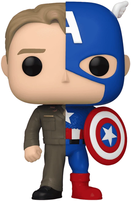 FUNKO POP! Vinilinė figūrėlė: Marvel - Kapitonas Amerika / Steve Rogers