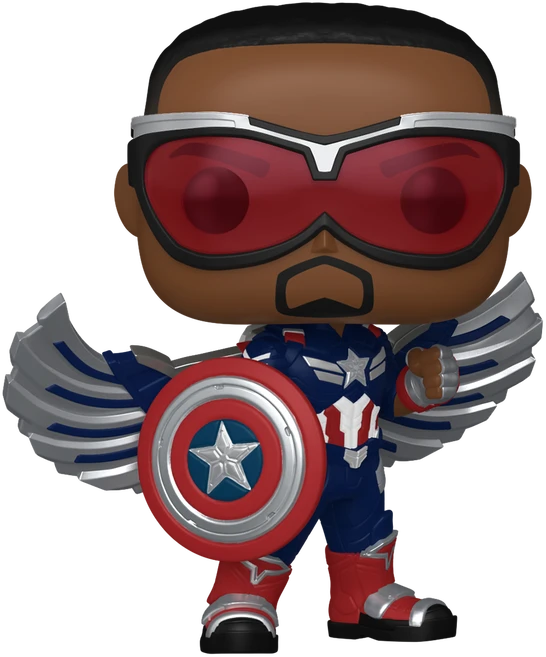 FUNKO POP! Vinilinė figūrėlė: Marvel - Kapitonas Amerika, 9 cm