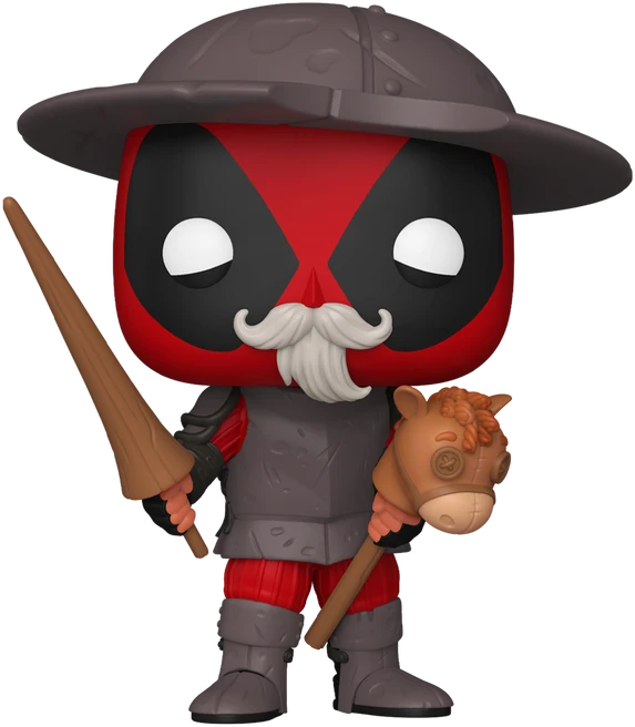 FUNKO POP! Vinilinė figūrėlė: Marvel: Deadpool (Don Quixote), 9 cm