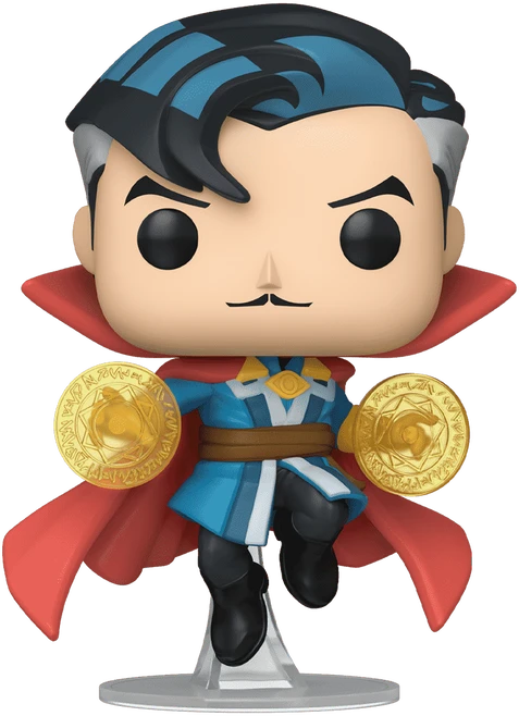 FUNKO POP! Vinilinė figūrėlė: Marvel: Your Friendly Neighborhood Spider-Man - Doctor Strange, 9 cm