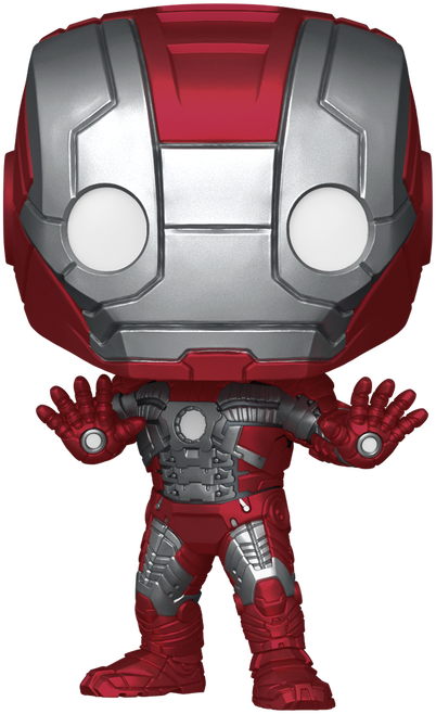 FUNKO POP! Vinilinė figūrėlė: Marvel: The Infinity Saga - Iron Man (Mark 5), 9 cm aprašymas - Prekės nuotrauka