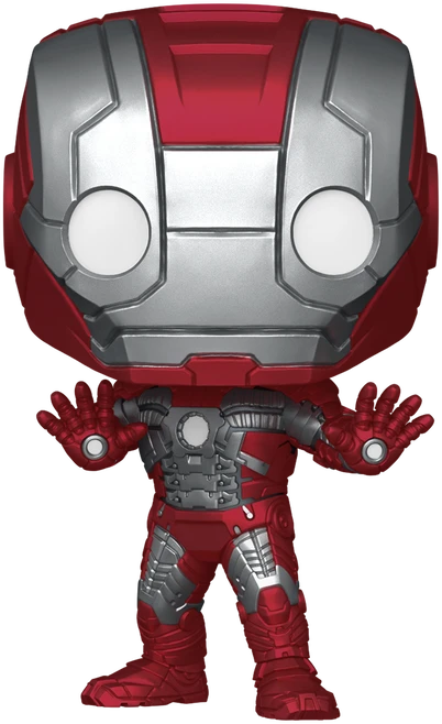FUNKO POP! Vinilinė figūrėlė: Marvel: The Infinity Saga - Iron Man (Mark 5), 9 cm aprašymas - Prekės nuotrauka