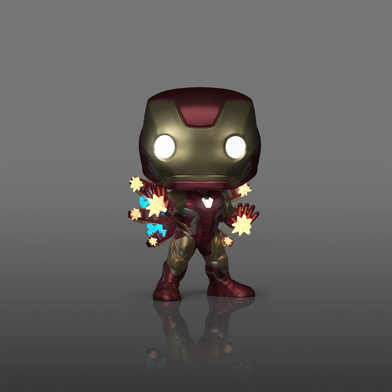 FUNKO POP! Vinilinė figūrėlė: Marvel: The Infinity Saga - Iron Man, 9 cm