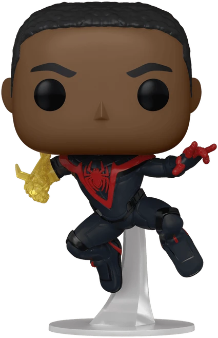 FUNKO POP! Vinilinė figūrėlė: Marvel: Spider-Man: Miles Morales, 9 cm aprašymas - Prekės nuotrauka