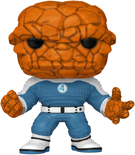 FUNKO POP! Vinilinė figūrėlė: Marvel: The Fantastic Four: First Steps - The Thing, 9 cm aprašymas - Prekės nuotrauka