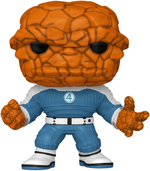 FUNKO POP! Vinilinė figūrėlė: Marvel: The Fantastic Four: First Steps - The Thing, 9 cm aprašymas - Prekės nuotrauka