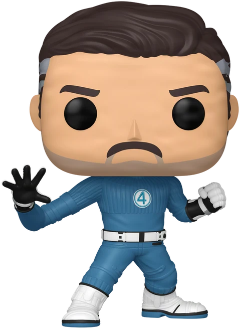 FUNKO POP! Vinilinė figūrėlė: Marvel: The Fantastic Four: First Steps - Mister Fantastic, 9 cm aprašymas - Prekės nuotrauka