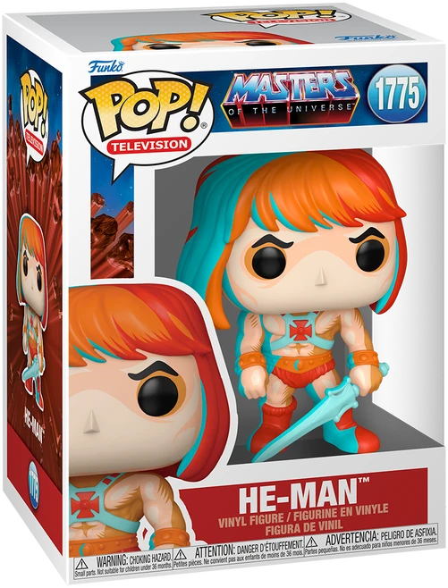 FUNKO POP! Vinilinė figūrėlė: Masters of the Universe - He-Man, 9 cm