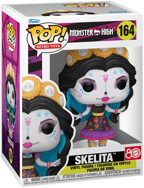 FUNKO POP! Vinilinė figūrėlė: Monster High - Skelita, 9 cm