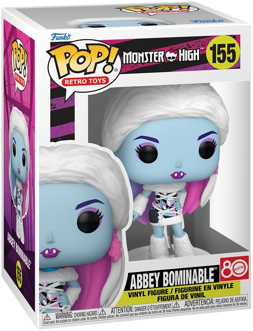 FUNKO POP! Vinilinė figūrėlė: Monster High - Abbey Bominable, 9 cm
