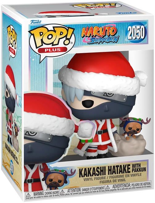 FUNKO POP! Vinilinė figūrėlė: Naruto Shippuden - Kakashi Hatake with Pakkun, 9 cm