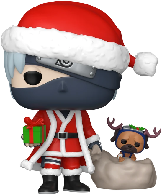 FUNKO POP! Vinilinė figūrėlė: Naruto Shippuden - Kakashi Hatake with Pakkun, 9 cm