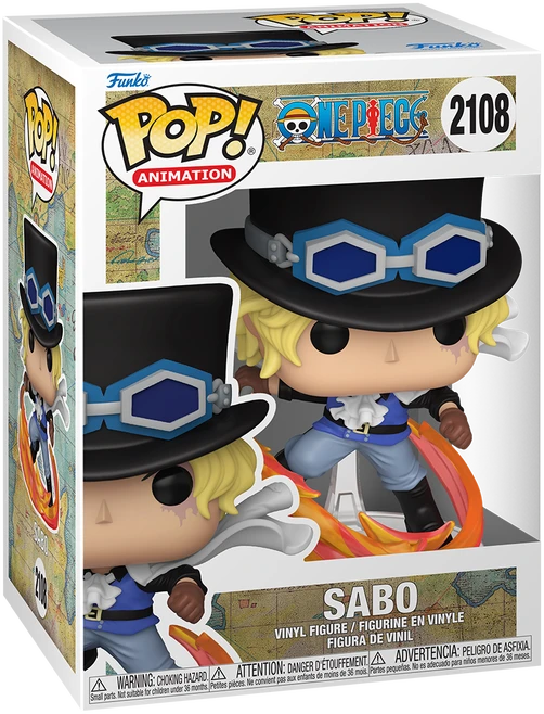 FUNKO POP! Vinilinė figūrėlė: One Piece - Sabo, 9 cm