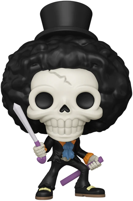 FUNKO POP! Vinilinė figūrėlė: One Piece - Brook, 9 cm aprašymas - Prekės nuotrauka