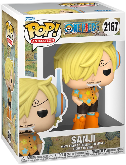 FUNKO POP! Vinilinė figūrėlė: One Piece - Sanji, 9 cm