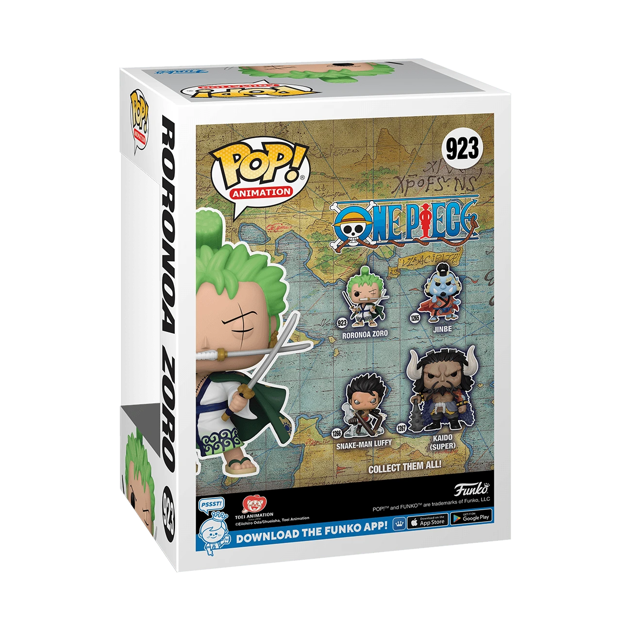 FUNKO POP! Vinilinė figūrėlė: One Piece - Roronoa Zoro, 12 cm