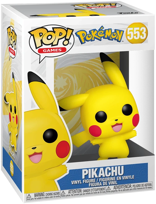 FUNKO POP! Vinilinė figūrėlė: Pokemonai - Pikaču, 9.5 cm