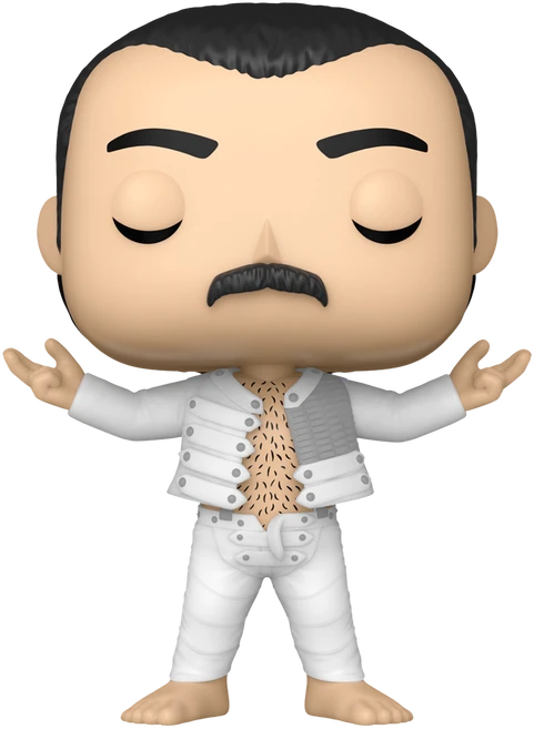 FUNKO POP! Vinilinė figūrėlė: Queen - Freddy Mercury, 9.5 cm