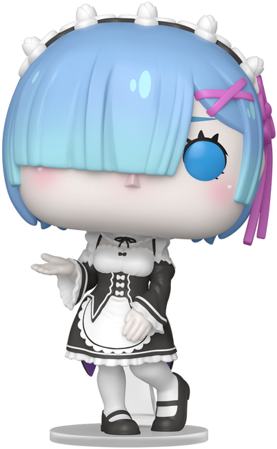 FUNKO POP! Vinilinė figūrėlė: Re:ZERO - Rem, 9 cm aprašymas - Prekės nuotrauka