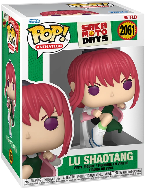 FUNKO POP! Vinilinė figūrėlė: Sakamoto Days - Lu Shaotang, 9.5 cm