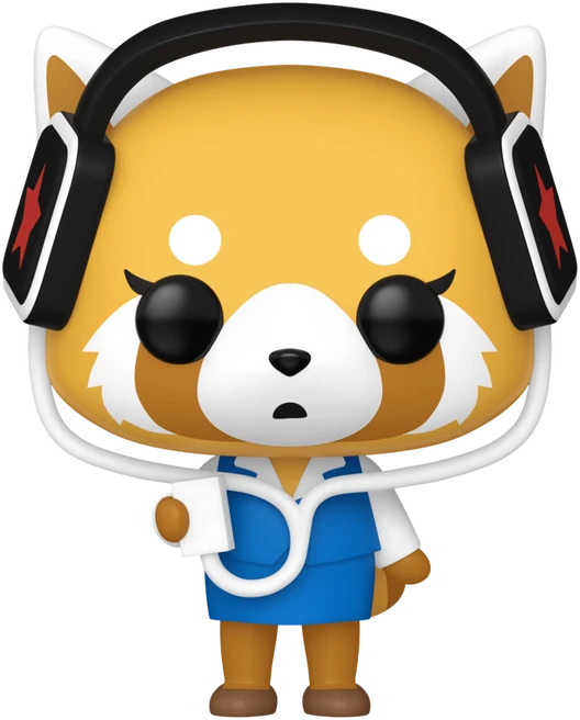 FUNKO POP! Vinilinė figūrėlė: Aggretsuko Aggretsuko (w/ Headphones), 9 cm