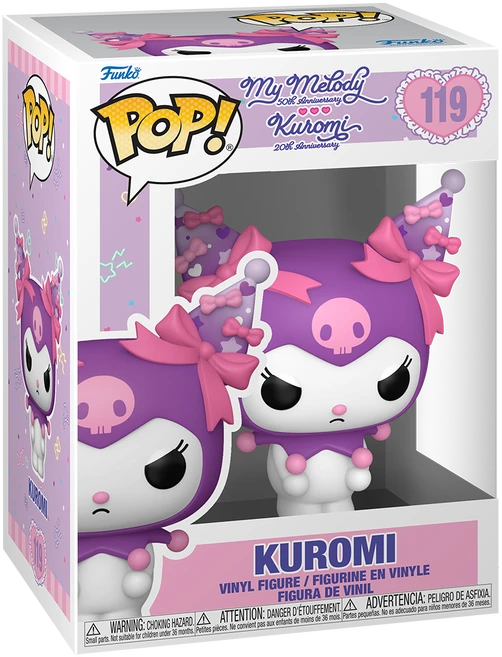 FUNKO POP! Vinilinė figūrėlė: Hello Kitty - Kuromi, 9 cm