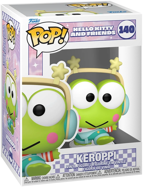 FUNKO POP! Vinilinė figūrėlė: Hello Kitty and Friends - Keroppi, ~9 cm