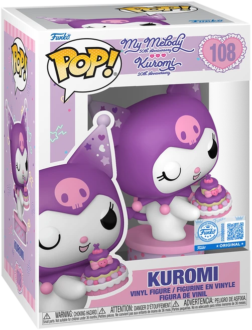 FUNKO POP! Vinilinė figūrėlė: My Melody - Kuromi, 9 cm