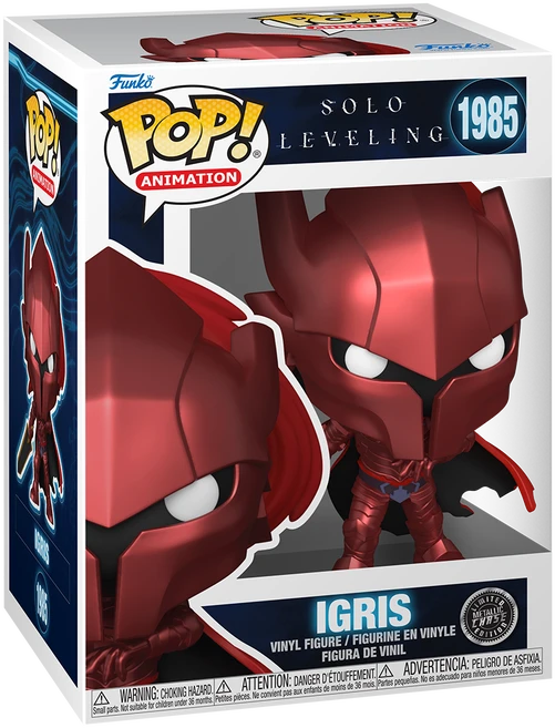 FUNKO POP! Vinilinė figūrėlė: Solo Levelling - Igris, 9 cm