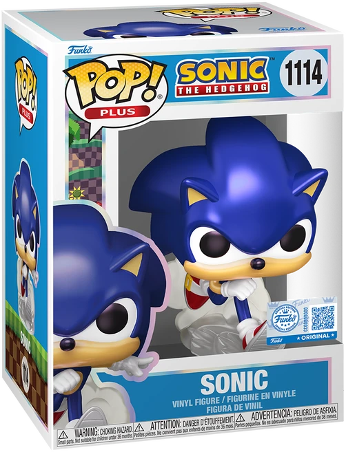 FUNKO POP! Vinilinė figūrėlė: Sonic The Hedgehog - Sonic, 9 cm