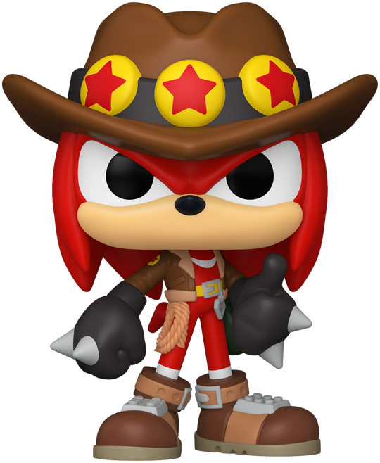FUNKO POP! Vinilinė figūrėlė: Sonic The Hedgehog - Treasure Hunter Knuckles, 9 cm aprašymas - Prekės nuotrauka