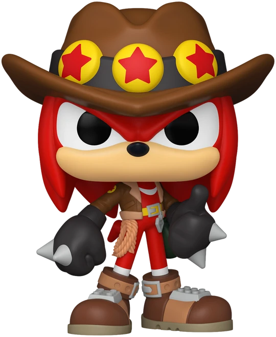 FUNKO POP! Vinilinė figūrėlė: Sonic The Hedgehog - Treasure Hunter Knuckles, 9 cm aprašymas - Prekės nuotrauka
