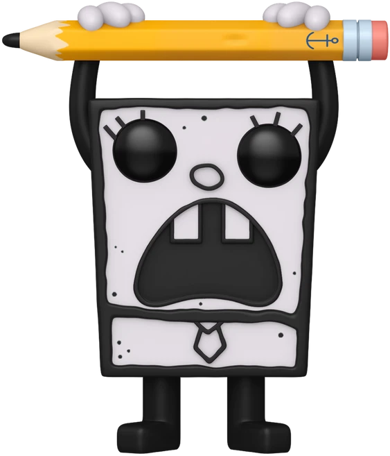 FUNKO POP! Vinilinė figūrėlė: Kempiniukas Plačiakelnis - Doodlebob, ~9 cm aprašymas - Prekės nuotrauka