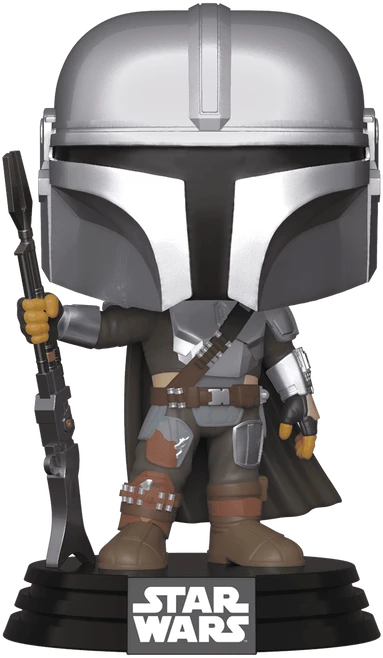FUNKO POP! Vinilinė figūrėlė: Star Wars: Mandalorian & Grogu - The Mandalorian (Final Chapter)