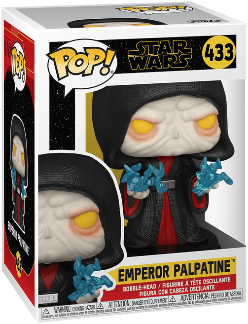 FUNKO POP! Vinilinė figūrėlė: Žvaigždžių karai - Emperor Palpatine aprašymas - Prekės nuotrauka