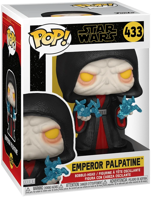 FUNKO POP! Vinilinė figūrėlė: Žvaigždžių karai - Emperor Palpatine aprašymas - Prekės nuotrauka