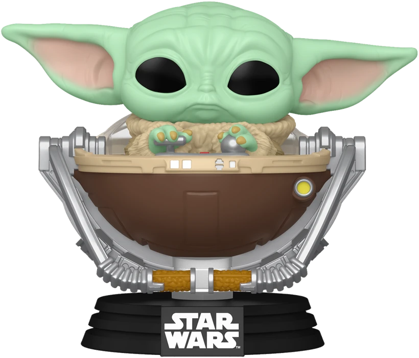 FUNKO POP! Vinilinė figūrėlė: Star Wars - Grogu, 9 cm