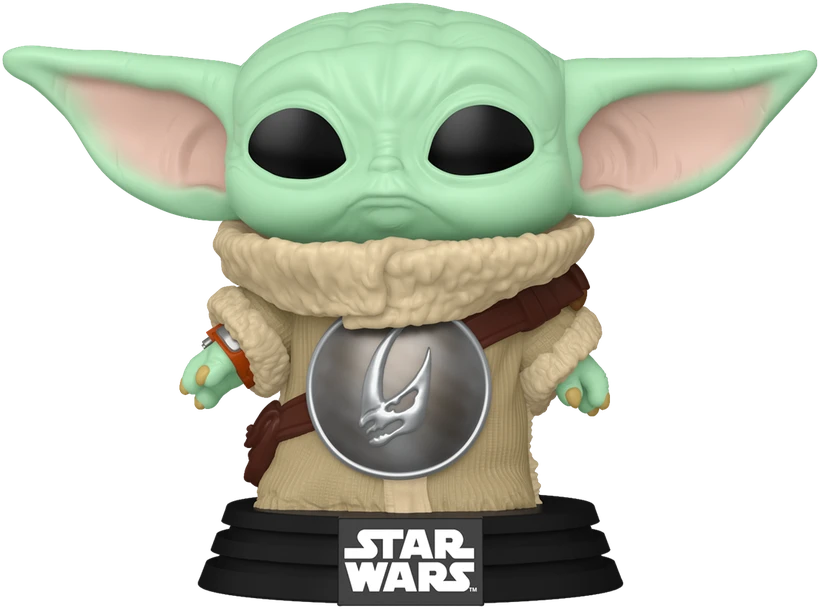 FUNKO POP! Vinilinė figūrėlė: Star Wars - Grogu, 9 cm
