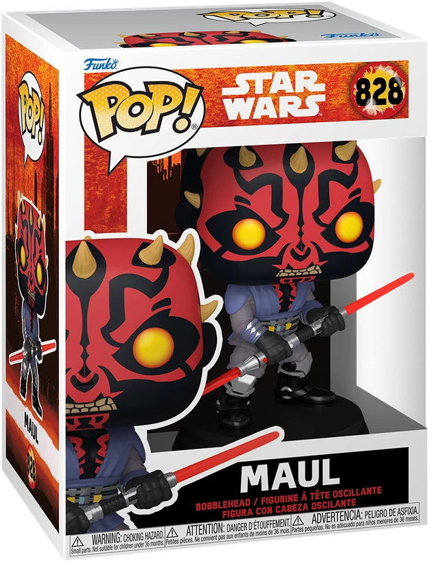 FUNKO POP! Vinilinė figūrėlė: Star Wars - Maul, 9 cm