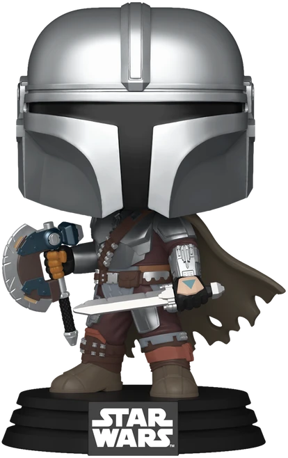 FUNKO POP! Vinilinė figūrėlė: Star Wars - The Mandalorian, ~9 cm