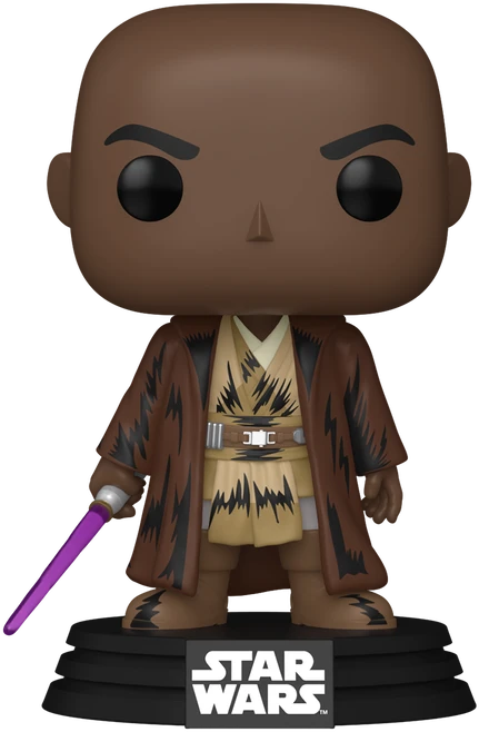FUNKO POP! Vinilinė figūrėlė: Star Wars - Mace Windu, 9 cm aprašymas - Prekės nuotrauka