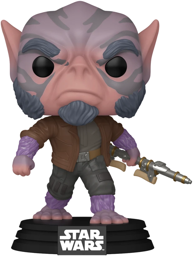 FUNKO POP! Vinilinė figūrėlė: Star Wars - Zeb Orrelios, 9 cm