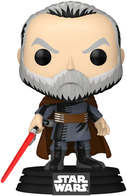 FUNKO POP! Vinilinė figūrėlė: Star Wars - Count Dooku, 9 cm aprašymas - Prekės nuotrauka