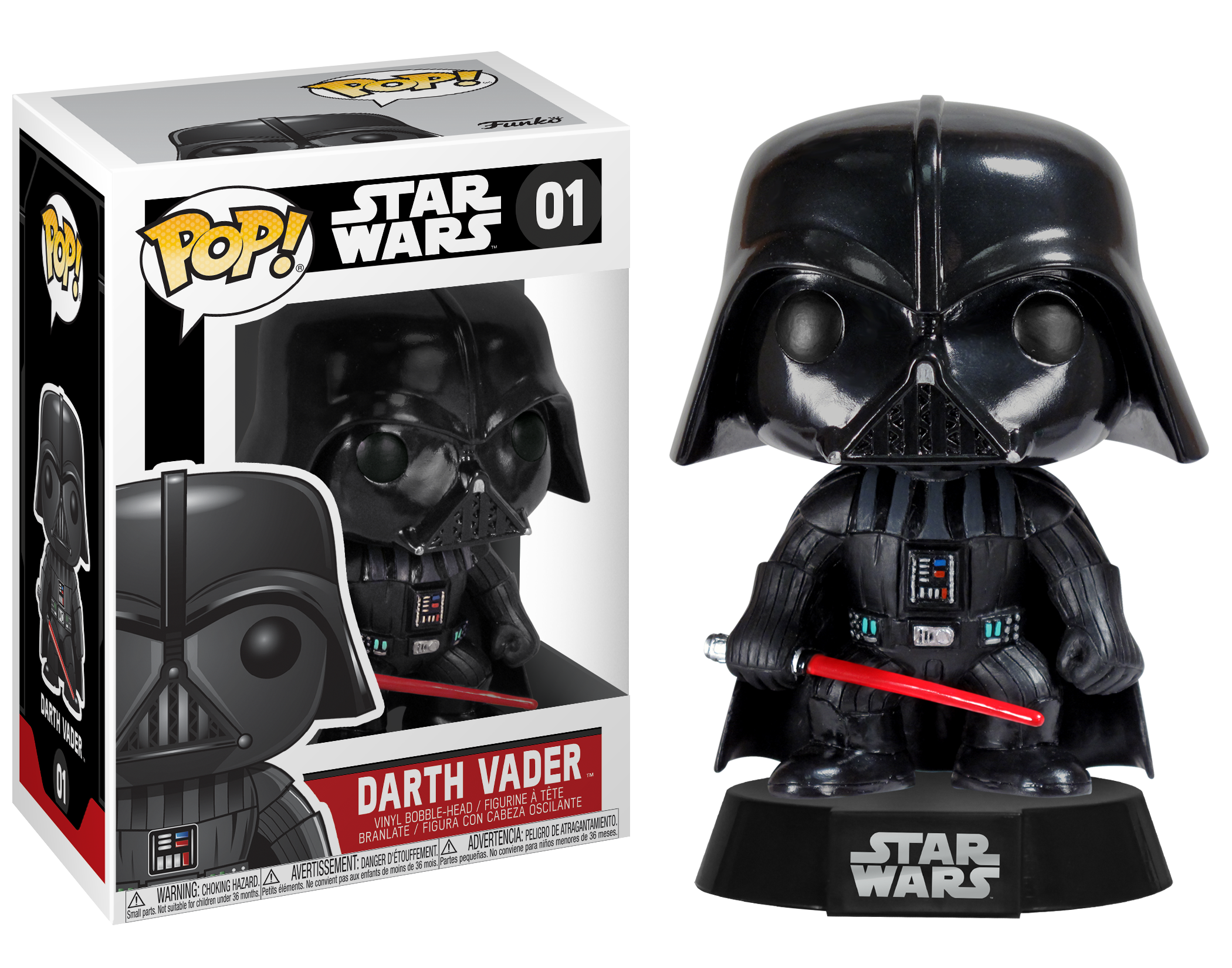 FUNKO POP! Vinilinė figūrėlė: Žvaigždžių karai: Darth Vader aprašymas - Prekės nuotrauka