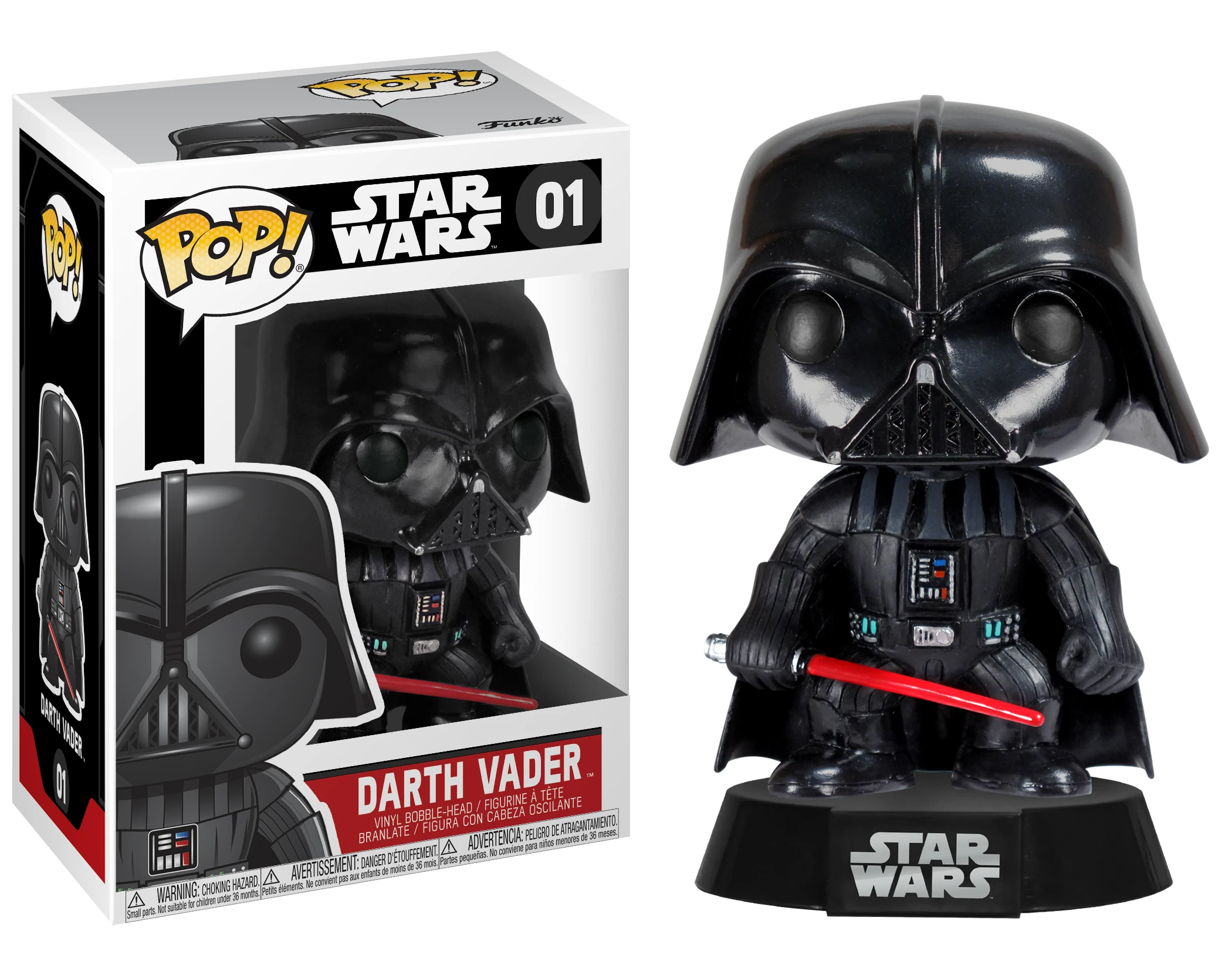 FUNKO POP! Vinilinė figūrėlė STAR WARS – A NEW HOPE: Dartas Veideris, 11,3 cm