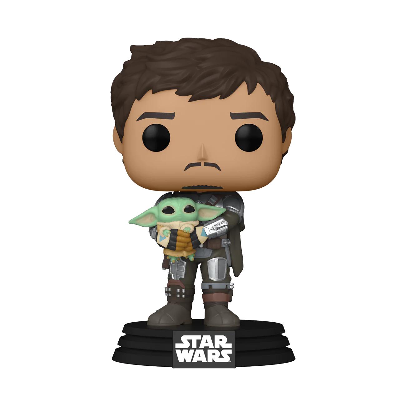 FUNKO POP! Vinilinė figūrėlė STAR WARS: MANDALORIAN su THE CHILD, 12 cm aprašymas - Prekės nuotrauka