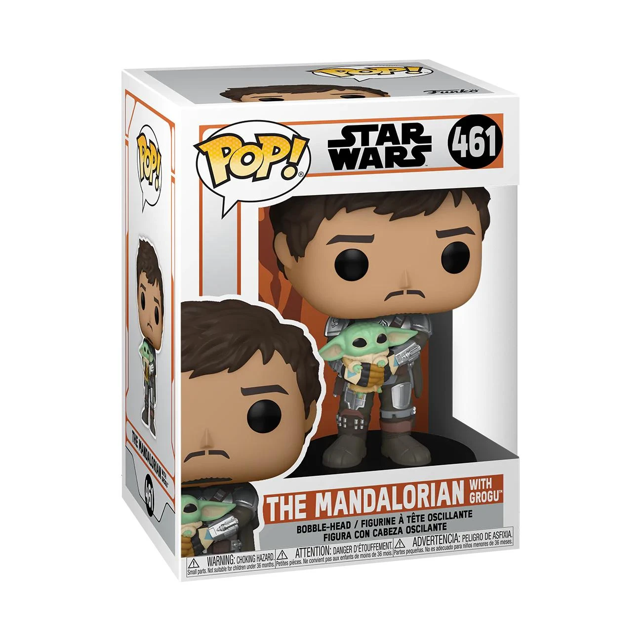 FUNKO POP! Vinilinė figūrėlė STAR WARS: MANDALORIAN su THE CHILD, 12 cm aprašymas - Prekės nuotrauka