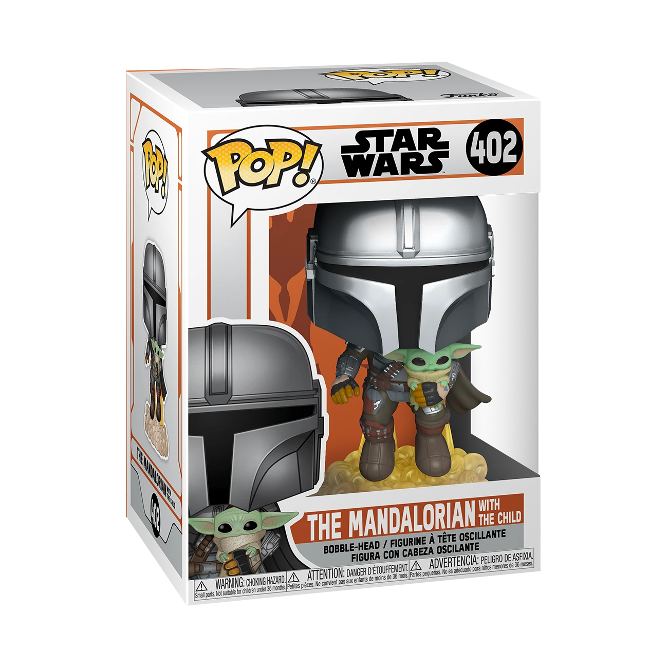 FUNKO POP! Vinilinė figūrėlė STAR WARS: THE MANDALORIAN, 11 cm