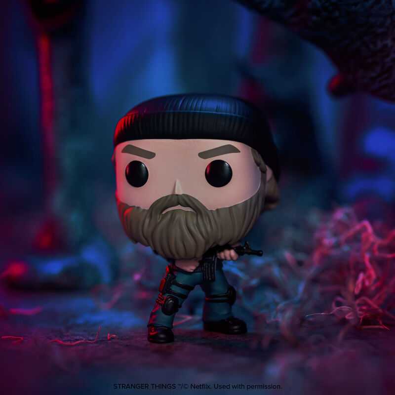 FUNKO POP! Vinilinė figūrėlė: Stranger Things - Jim Hopper, 9 cm